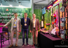 Jevgenijs Karklins, Gints Antoms y Davis Indan de Aranet