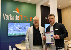 Verkade Klimaat trabaja en la captura de CO₂ y la mejora del biogás. En la foto: Ronald Verkade y Henk Schonewille