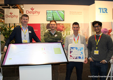 Delphy, Control Union y TLR compartieron un stand con el lema: Cultiva tu futuro. En la foto, parte del equipo de Delphy.