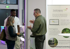 Rob Derikx (Yield Computer) en plena conversación