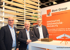 Rob de Wit, Lodewijk Wardenburg y Martin van Zeijl (Grupo Bom)