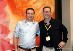 Bram Vanthoor (Vanthoor Greenhouse Consultancy) y Pascal den Heijer (SCRE3NS)