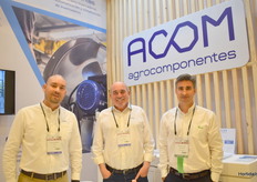 Jose, Pedro y Fransisco con Acom Agrocomponentes
