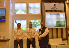 Miguel Castro, Ricardo Zazueta y Rubén Cubedo con North American que construye el 90% de sus invernaderos en México.