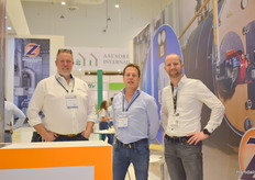 Raymond van Mierlo, de la empresa Bato, Gert-Jan Zantingh, de Zantingh, y Wouter Voortman, de BKC.