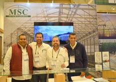 Julián Ruiz, Mario Vázquez, Raúl Ruiz y Daniel Sahagún con MSC