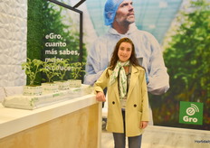 Ana Sofía Medina Ortega con Grodan