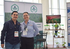 Miguel Ángel Ruiz y Patricia Catalina Castro Serrano con HortiGen