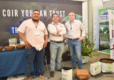 Jose Roberto Montes Contreras, Jorge Guiterrez con FD Berries y Andrew Pidgeon con Fibredust