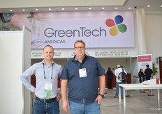 Sonny Moerenhout con Cultivators y Willem van Dijk con Greenmanagement van Dijk