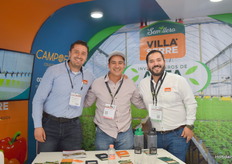 Marco, Juan y Arturo con Villa Serre