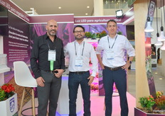 Miguel, Guillermo y Ramiro con Signify México