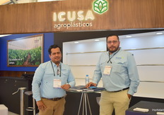 Icardo García y Héctor Ayala Quevedo con Icusa
