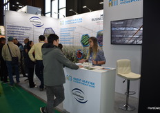 Muy concurrido en el stand de Agro-Mayak/Delflandasia.
