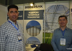 Ugur Harmankaya y Angst Aliyev con Rodersan, ventilación de invernaderos y accionamientos.