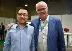 Damir Ayupov y Kees Koeleman, del Banco Europeo de Reconstrucción y Desarrollo.