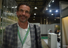 Fred Tanke con Boal, de visita en la exposición.