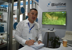 Kazbek Toleubayev con Bioline AgroScience.