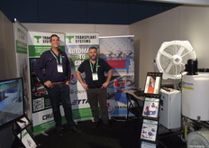 David Drummond y Daniel Parsons, de Transplant Systems.