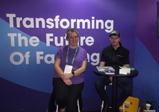 Alice Faeth y Brodie Teiffel, de Agri Automation.