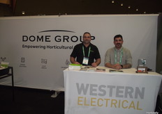 Benjamin Lear y Adenn Douglas, del Grupo Dome.