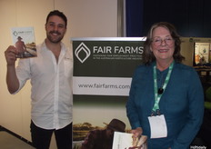 Joshua Harris y Donna Mogg, de Fair Farms.