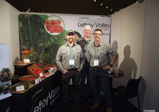 Alex Wilson, Nick Laminski y Grant Macqueen de Lefroy Valley.