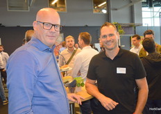 Mario Smid (Cultilene) y Adrian Roeland (Roelands Plants)