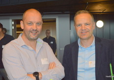 Tom Vervoort (BPK) y Peter Geerts (Syngenta)