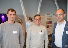 Philip Benz (Barthele), Moritz Stader (Peter Stader) y Cor Verdouw (Mprise)