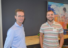 Jan Hardeman (Eurofins) y Peter Kollen (Rootstock Company)