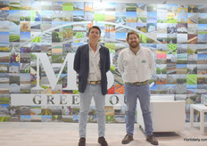 Javier y Miguel Ayuso, de MSC Greenhouses, que ya han finalizado algunos proyectos en los EAU