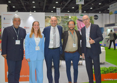 Michael Morgan de Artechno, Mirjam Boekestijn de Dutch Greenhouse Delta, Giovanni Angiolini de Priva, Yassin Lahiani de Koppert y Olav Scholte de Signify.