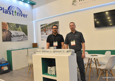 Dave Wilding y Alfredo Baca, de Millenniumsoils Coir