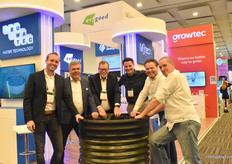 Marnix de Jong de Buwatec, Cock van Bommel, de Erfgoed, John Rook, de Buwatec, Jurnjan van den Bremer de MJ Tech, Robin Dirks de Growtec y Enrico Verhoef, de TGS.