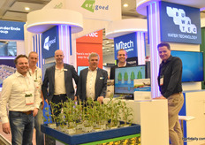 Robin Dirks de Growtec, Enrico Verhoef de TGS, Jeroen de Wit, de van der Ende Group, Cock van Bommel de Erfgoed, Marnix de Jong de Buwatec y Jurnjan van den Bremer, de MJ Tech.