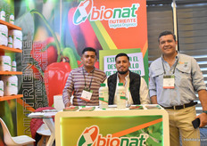 Fernando, Uriel y Luis, de Bionat.
