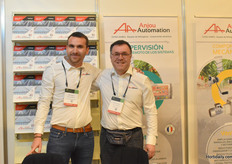 Simon Grimaud y Laurent Chauvine, de Anjou Automation, su objetivo es ampliar su negocio en México.