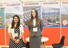 Jyotika Nagri y Jessica Meza, de Ambrica, con su marca Maxagrow
