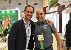 Pharis Rico, de HortiConnect, y Vahib Bagheri Nobakhti, de Roam Technology.