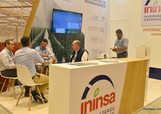 Muy concurrido en el stand de Ininsa.
