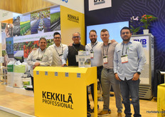Enrique Baranda, Max Castro, José Mora, Julien Boijmans, Kevin van Berlo y Carlos Ramírez, de Kekkila BVB.