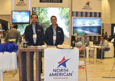 Daniel Partida y Gonzalo Díez, de North American Greenhouses.
