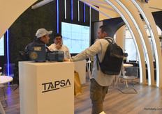 El stand de TAPSA.
