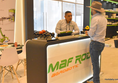 Stand de Maf Roda, activo en Agrobótica.