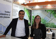 Farid Ellakany y Gerda Gümüş con Svensson.
