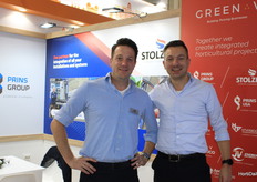 Niels van den Ende, de Stolze, y Marco Zwinkels, de Prins Group, ambos psrt de Green V