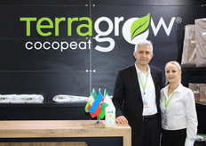Ziya Baran y Burcu Kara con TerraGrow