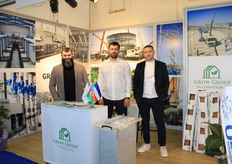 Elkhan Hasanov, Fuad Mammadov y Rustam Muradov con Grow Group Azerbaiyán