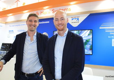 Jari van Steekelenburg y Micha van Dasler con Van Der Valk Horti Systems